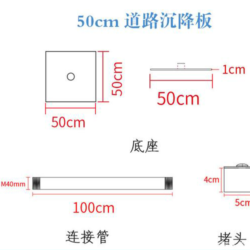 淄博沉降板规格型号如何选择？